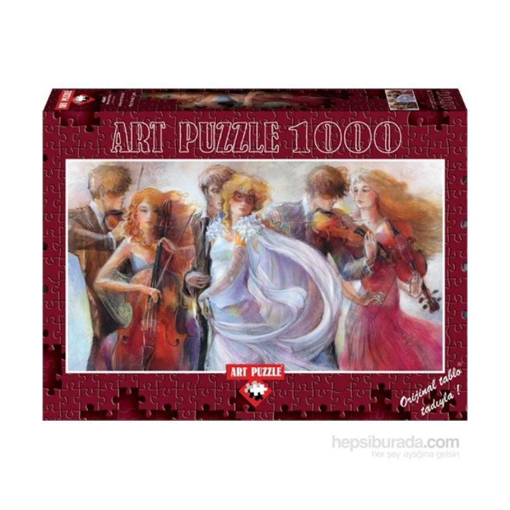 Art Puzzle 1000 Parça Maskeli Balo Özel Panorama Puzzle - Standart Puzzle & Aksesuarları Fiyatı