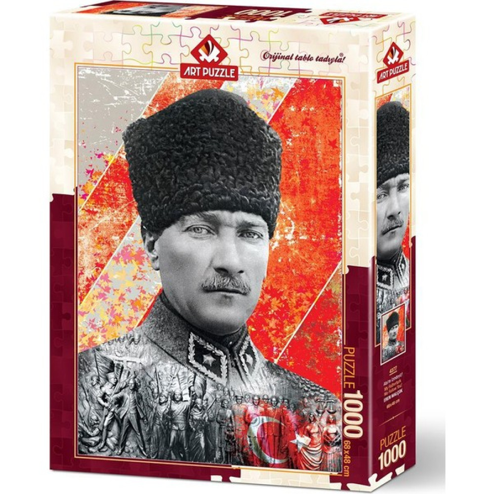 Art Puzzle 1000 Parça Puzzle : Ata'm İzindeyiz 68 x 48 4377 Puzzle & Aksesuarları Fiyatı