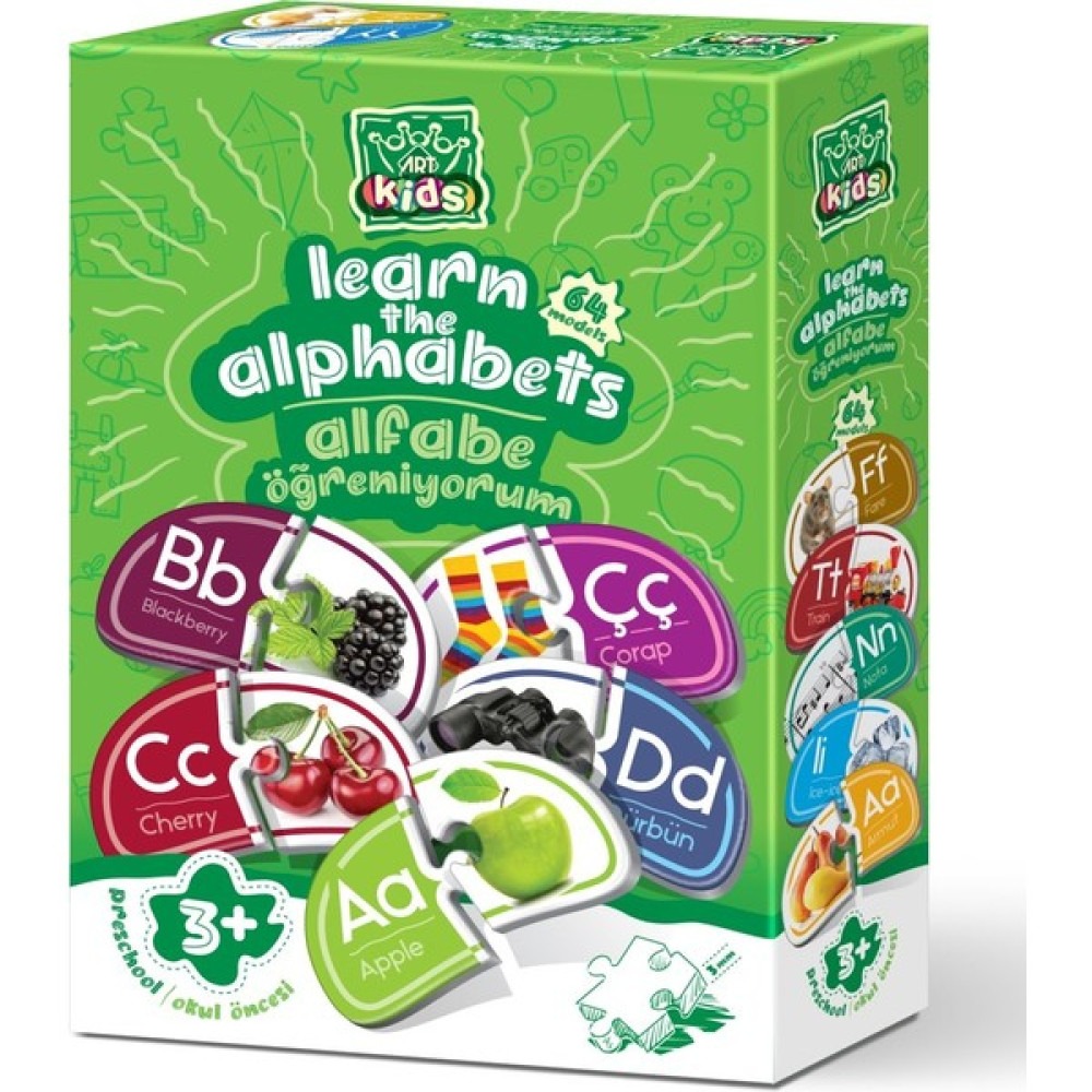 Art Puzzle Art Kids Alfabe Öğreniyorum Eğitici Oyuncak Fiyatı