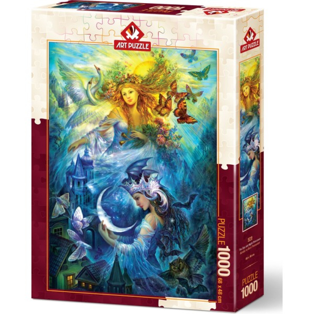 Art Puzzle Gündüz ve Gece Prensesleri 1000 Parça Puzzle Puzzle & Aksesuarları Fiyatı