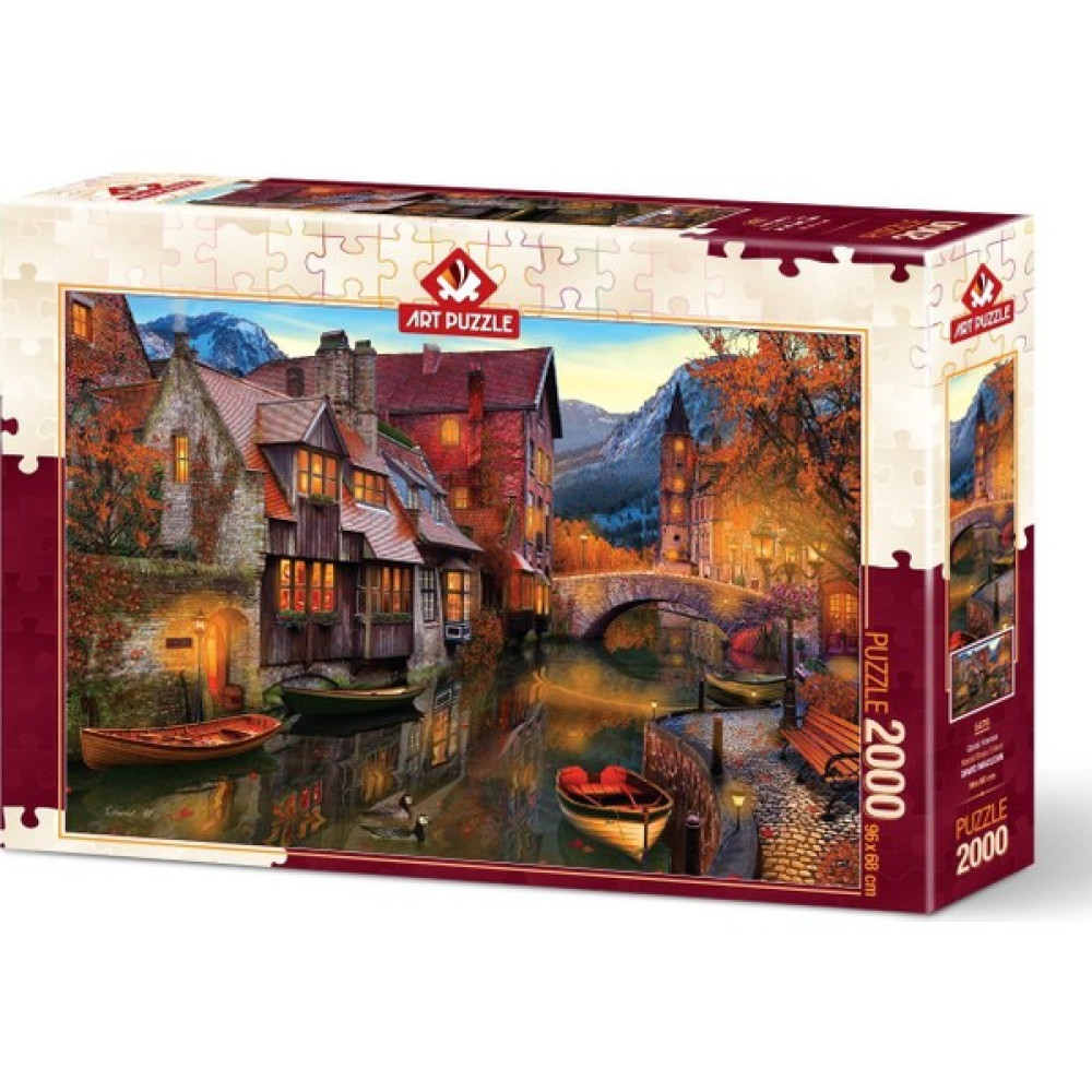 Art Puzzle Kanal Boyu Evleri 2000 Parça Puzzle Puzzle & Aksesuarları Fiyatı