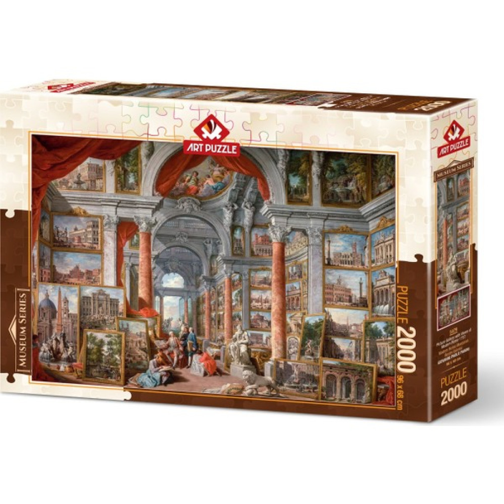 Art Puzzle Modern Roma Manzaralı Resim GALERISI,1757 2000 Parça Puzzle Puzzle & Aksesuarları Fiyatı