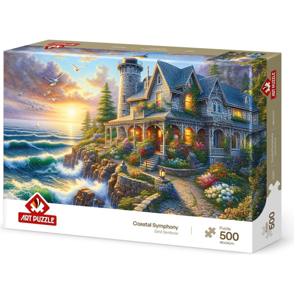 Art Puzzle Sahil Senfonisi 500 Parça Puzzle Anne Bebek Oyuncak Fiyatı