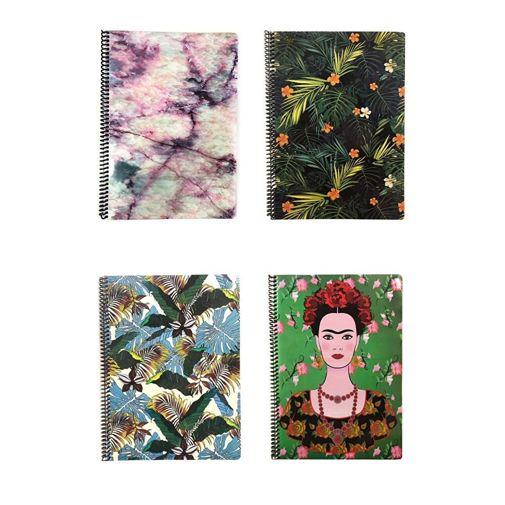 Art Style A4 96 Yaprak Düz Pp Kapak Spiralli Defter Defter & Kağıt Ürünleri Fiyatı