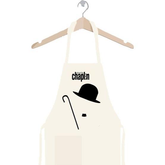 Art T-shirt Chaplin Mutfak Önlüğü