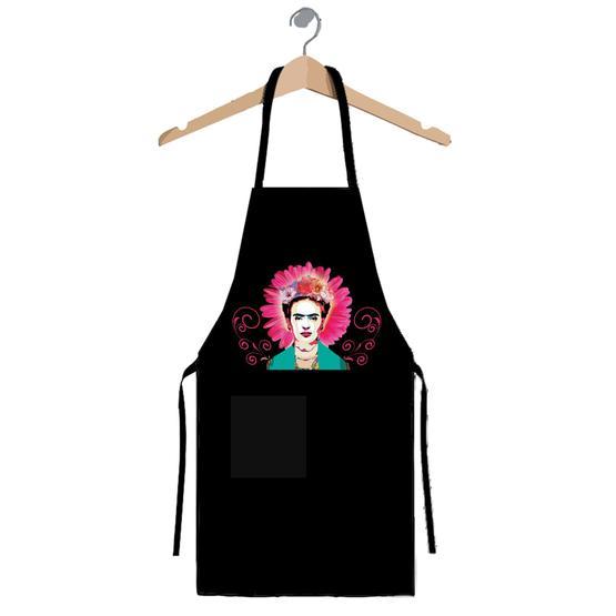 Art T-shirt Frida Gerbera Mutfak Önlüğü
