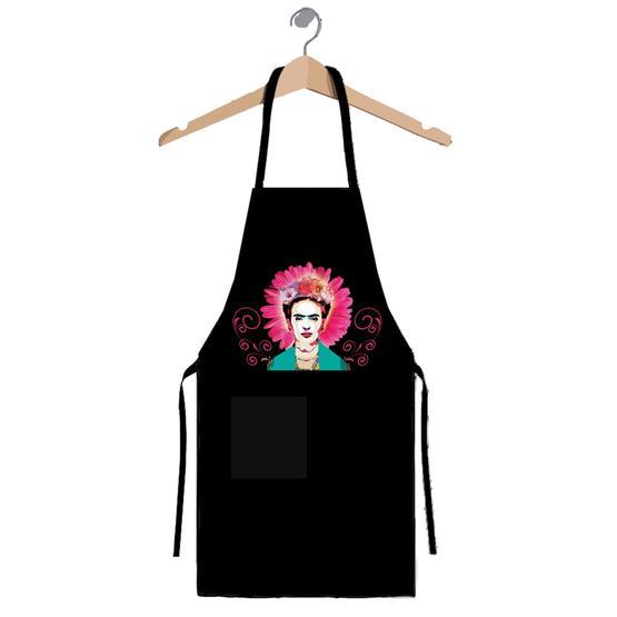 Art T-shirt Frida Gerbera Mutfak Önlüğü