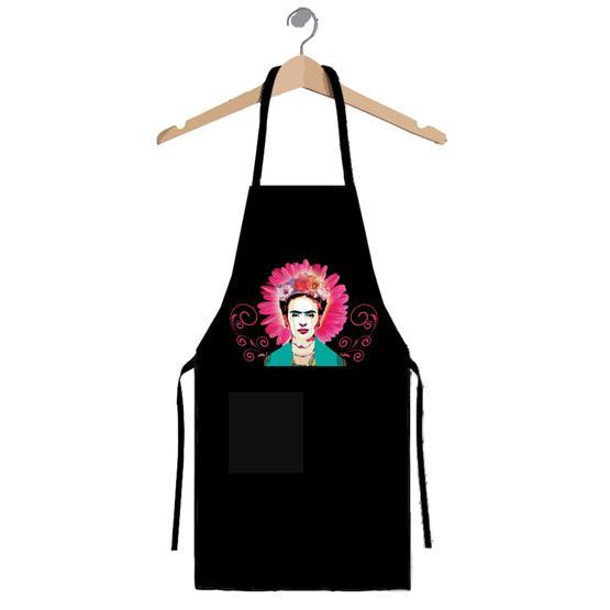 Art T-shirt Frida Gerbera Mutfak Önlüğü