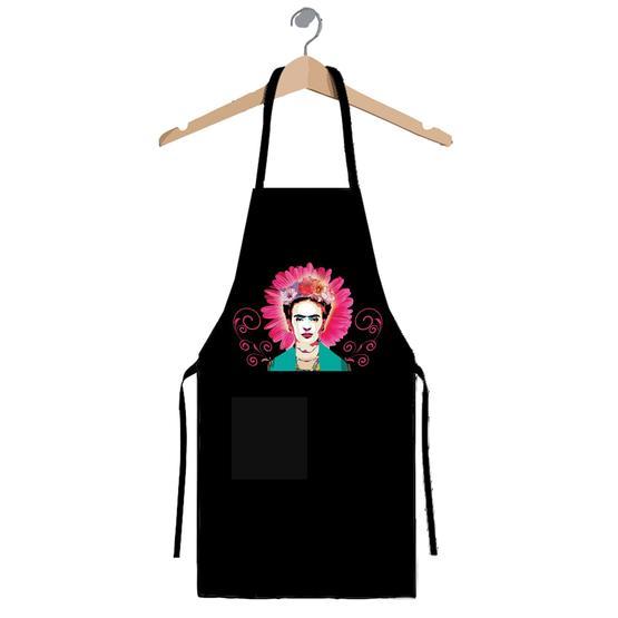 Art T-shirt Frida Gerbera Mutfak Önlüğü