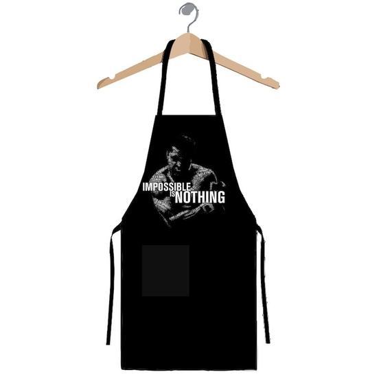Art T-shirt Muhammed Ali Mutfak Önlüğü