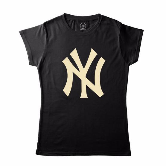 Art T-shirt NY Yankees Logo Mutfak Önlüğü