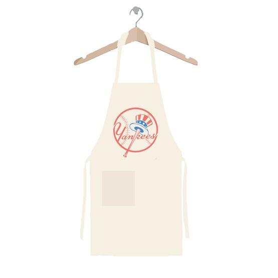 Art T-shirt NY Yankees Logo Mutfak Önlüğü
