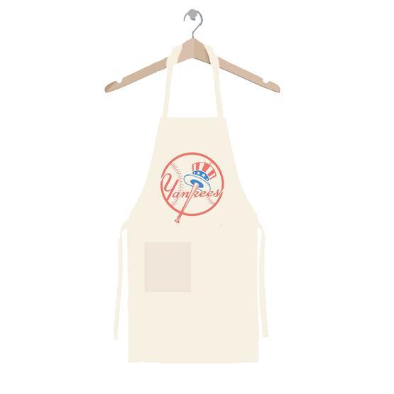 Art T-shirt NY Yankees Logo Mutfak Önlüğü