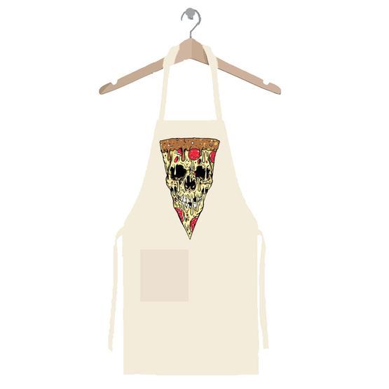 Art T-shirt Pizza Face Mutfak Önlüğü
