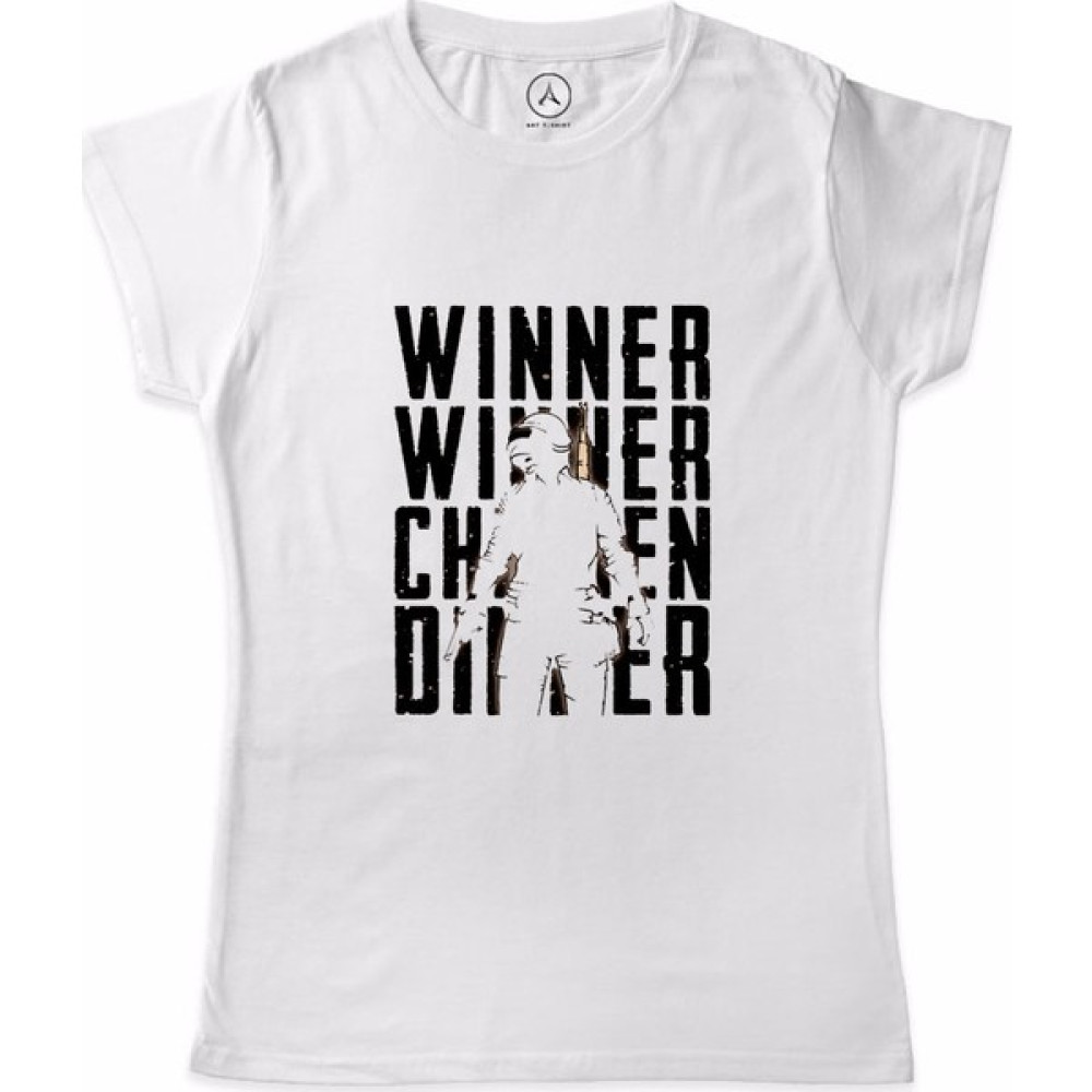 Art T-Shirt - Pubg Wınner Tişört Bayan T-shirt Fiyatı
