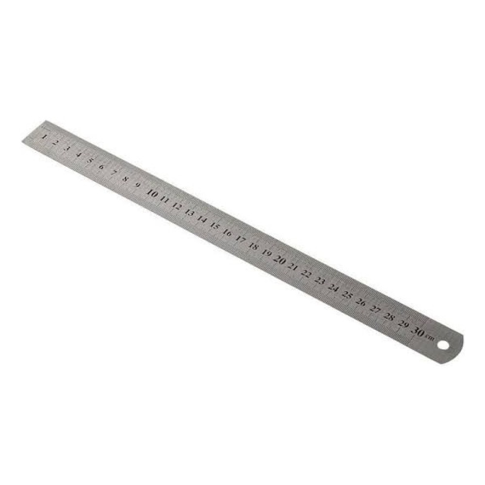 Art Tone Profesyonel Metal Çelik Cetvel - 30CM - Karışık-Çok Renkli - standart Cetvel Fiyatı