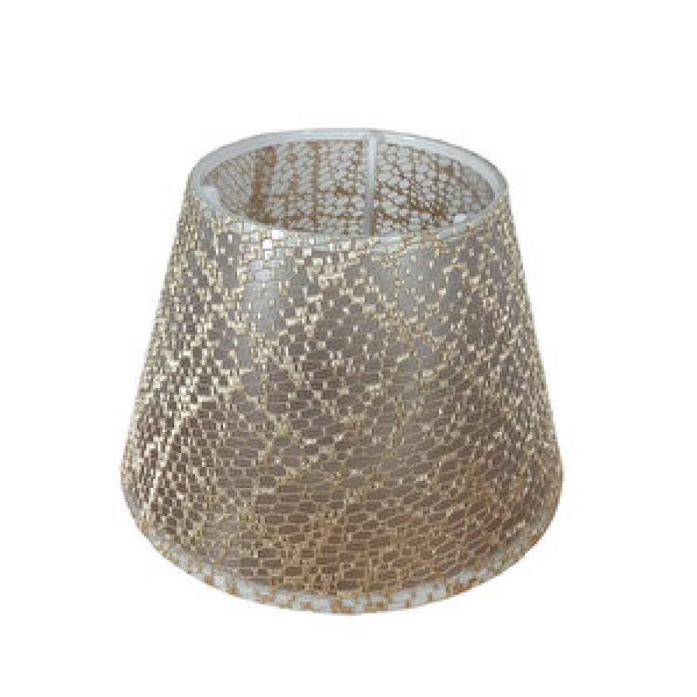 Art ve Gift Abajur Başlığı Hazır Şapka Bej Dantel Kumaş Abajur Fiyatı