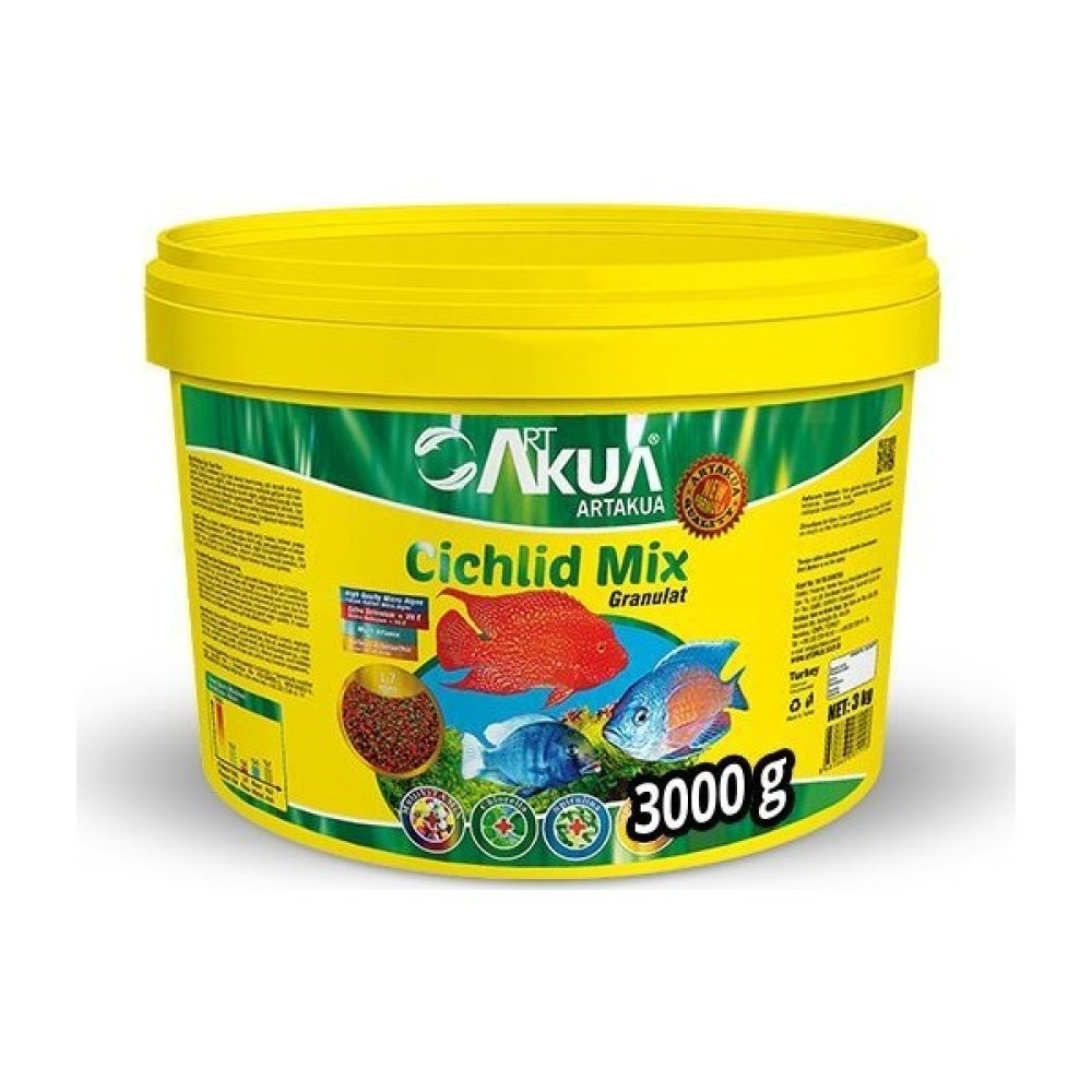 Artakua Cichlid Mix 3000Gr. (800-1500Mm) Evcil Hayvan Ürünleri Fiyatı