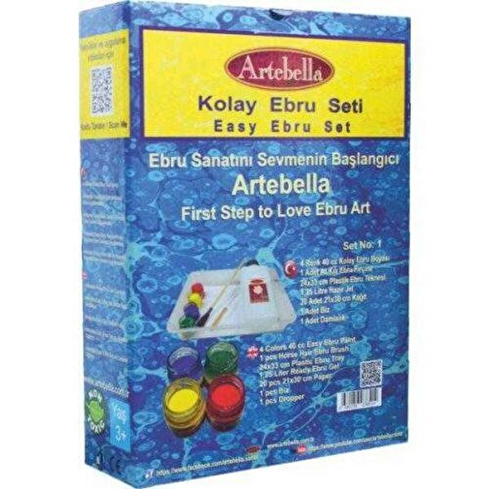ARTBELLA KOLAY EBRU SETİ NO:1 Suluk Fiyatı