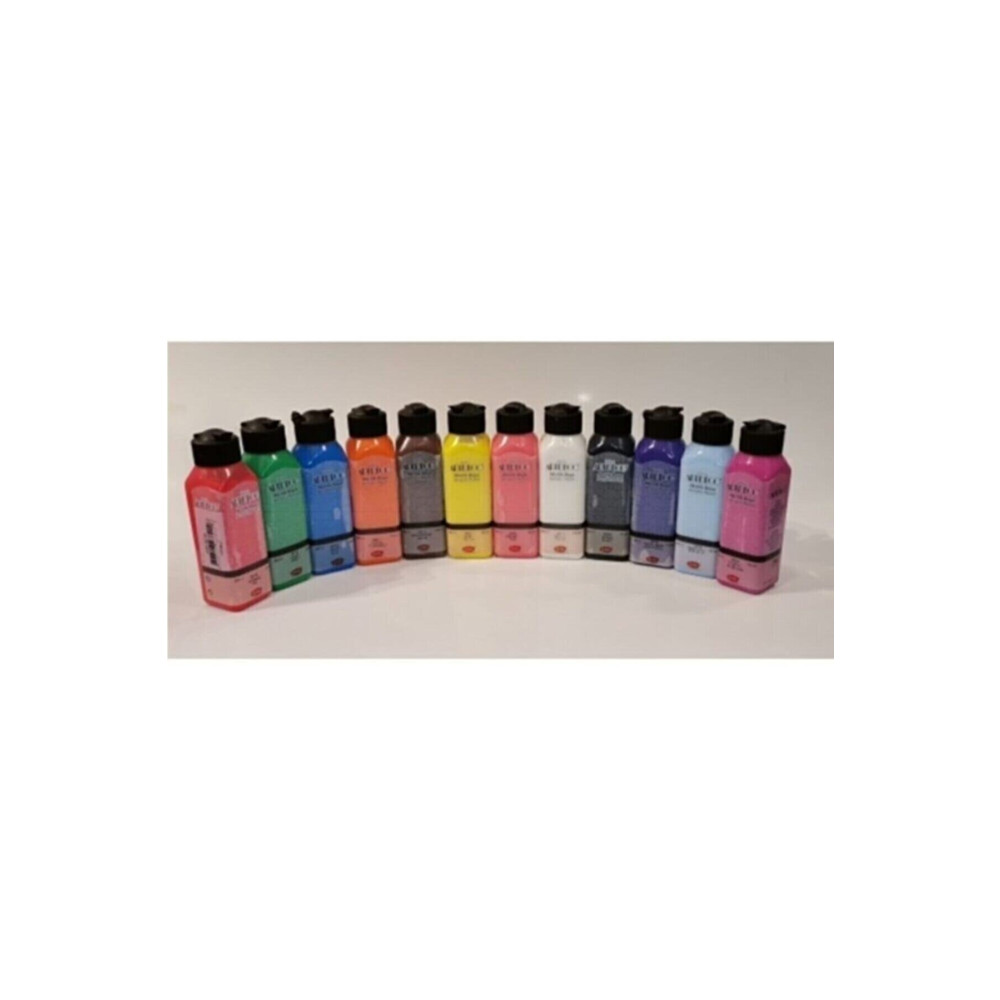 Artdeco 140 Ml Ana Renkler Akrilik Boya 12li Set Akrilik Boya Fiyatı
