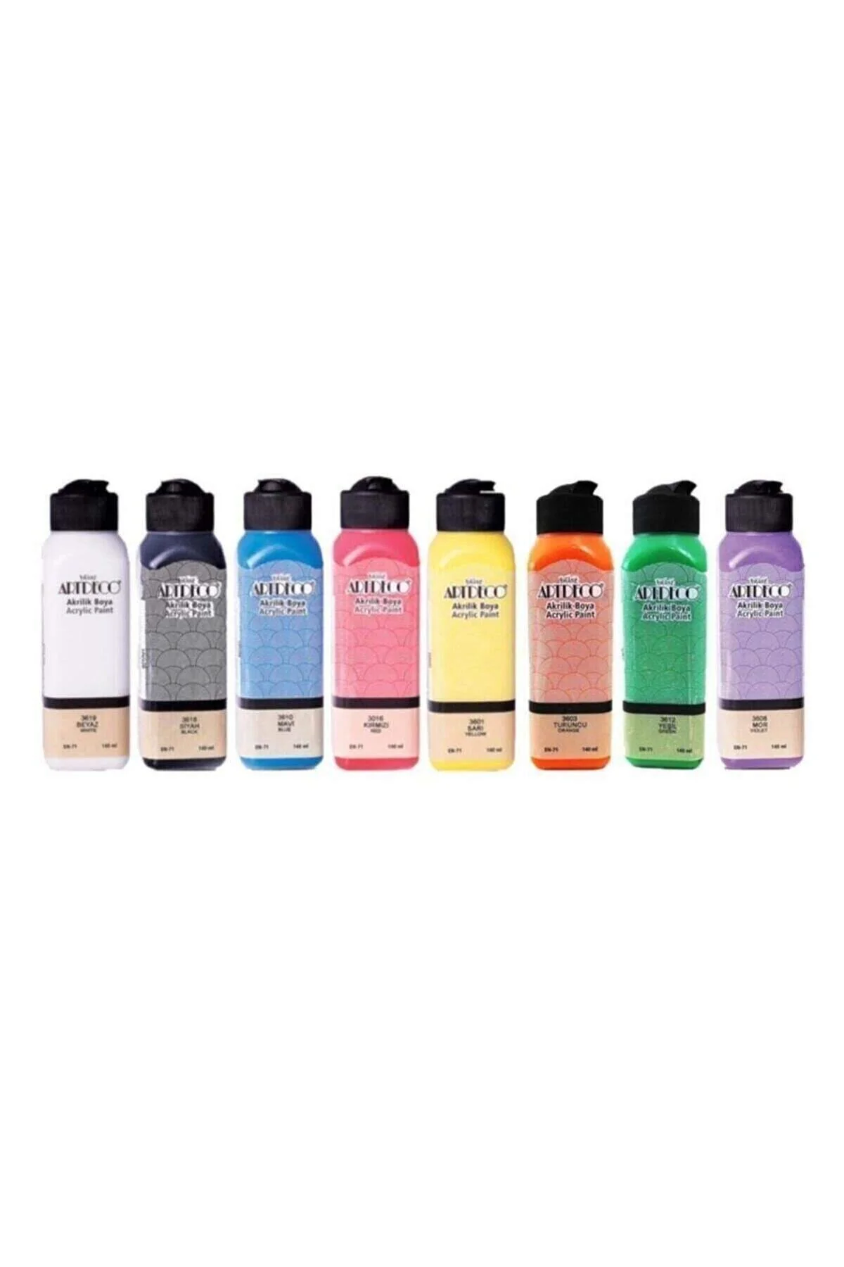 Artdeco Akrilik Boya 140 ml 8li Set Akrilik Boya Fiyatı