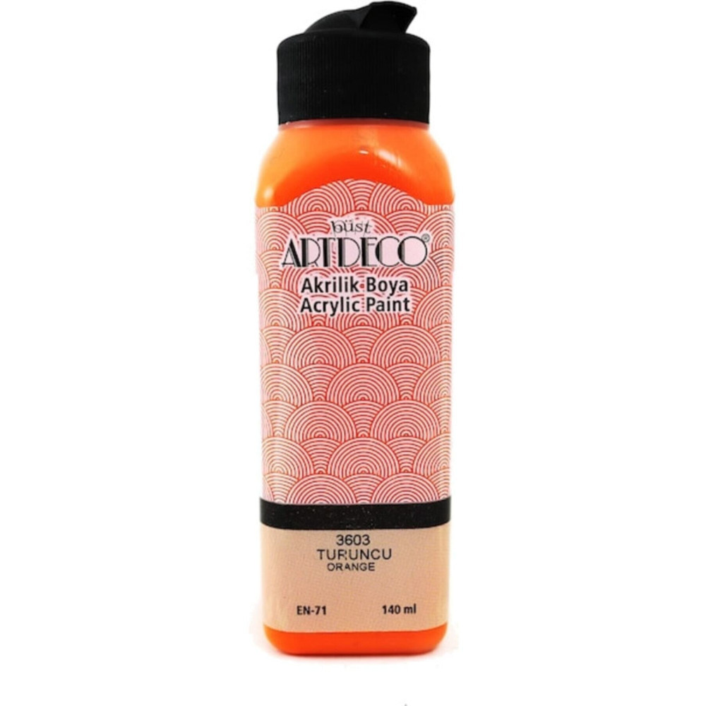 Artdeco Akrilik Boya 140 ml Turuncu 3603 Akrilik Boya Fiyatı