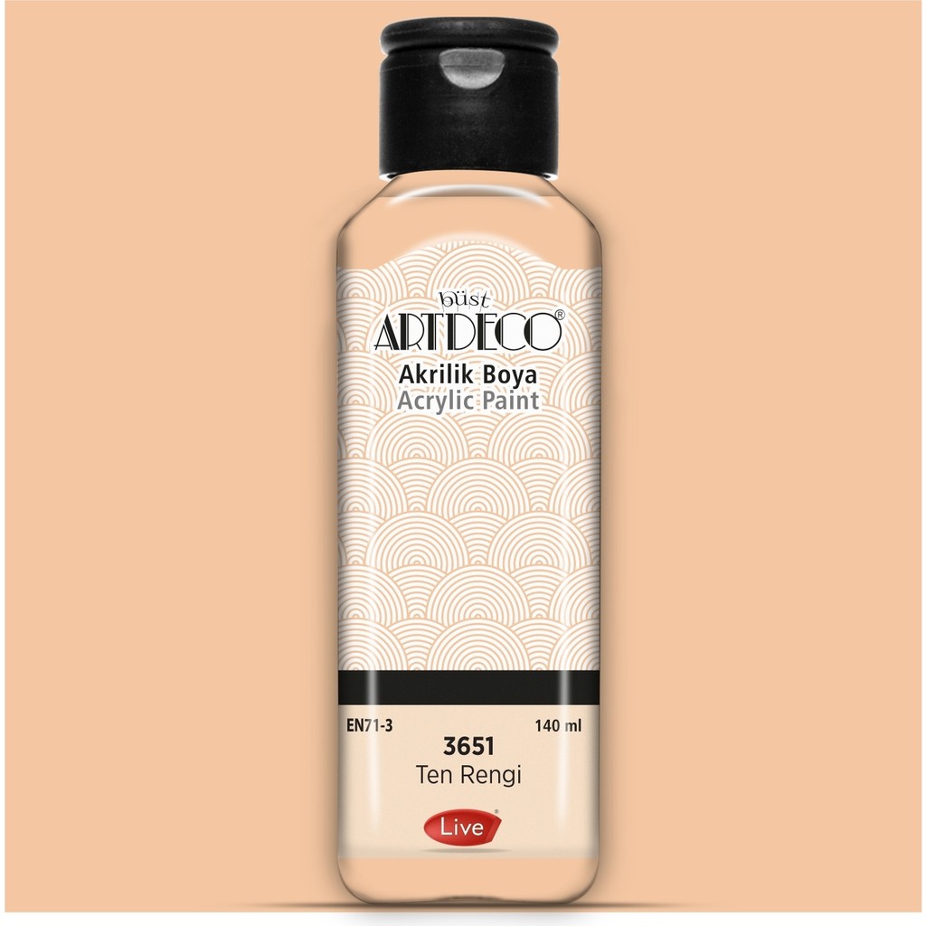 Artdeco Akrilik Boya 70r-3651 140 mm Ten Rengi Akrilik Boya Fiyatı