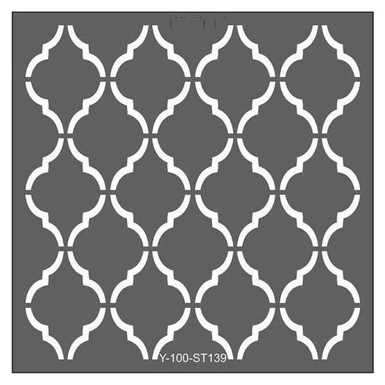 Artdeco Fas Bordür 139 30x30 cm Stencil