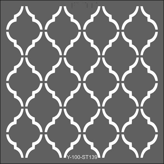 Artdeco Fas Bordür 139 30x30 cm Stencil