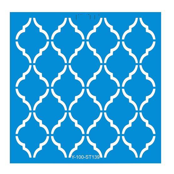 Artdeco Fas Bordür 139 30x30 cm Stencil