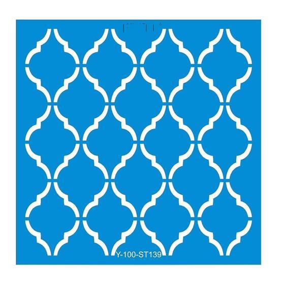 Artdeco Fas Bordür 139 30x30 cm Stencil Yardımcı Malzeme Fiyatı