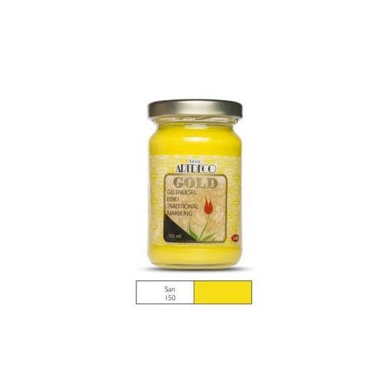Artdeco Gold 105ml Sarı Geleneksel Ebru Boyası Yardımcı Malzeme Fiyatı