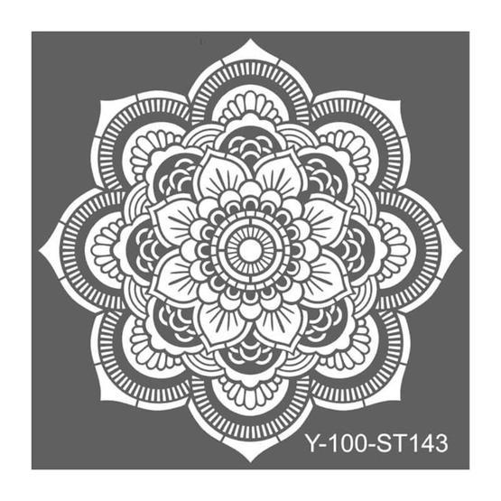 Artdeco Mandala 143 30x30 cm Stencil
