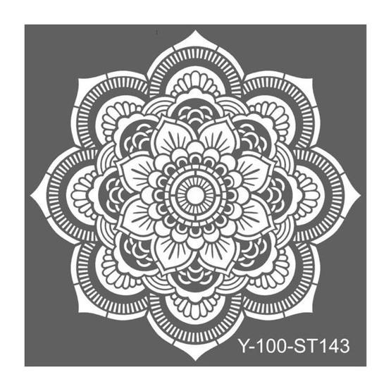 Artdeco Mandala 143 30x30 cm Stencil