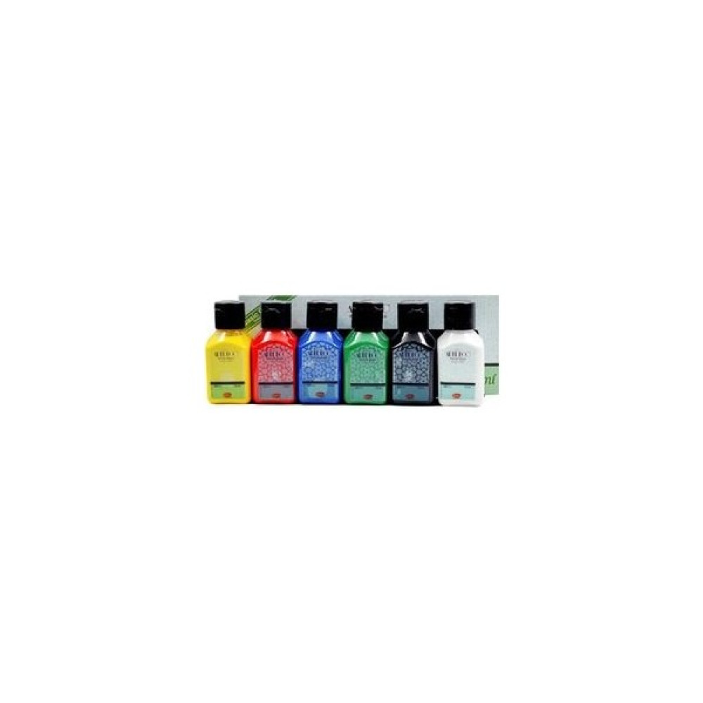 Artdeco Parmak Boyası Seti 6X75 ml Temel Renkler - Çok Renkli Yüz & Parmak Boyası Fiyatı