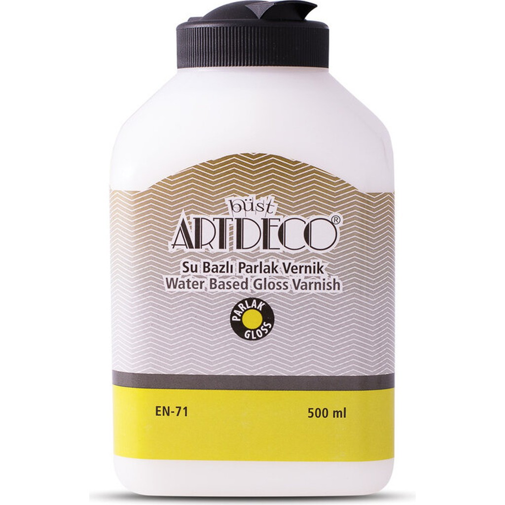 Artdeco Su Bazlı 500ml - Parlak - Vernik Yardımcı Malzeme Fiyatı