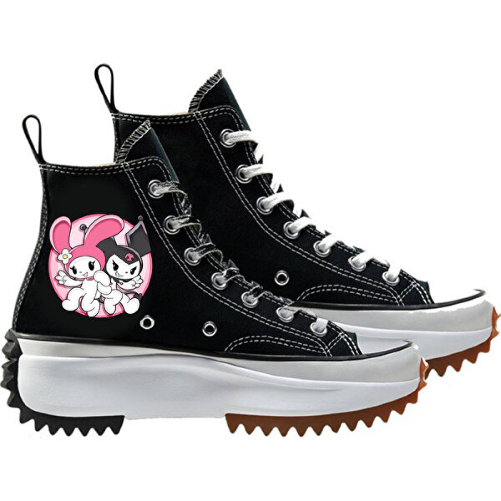 Artdesign Kuromi And My Melody Party Tasarım Runstar Canvas Sneaker Ayakkabı Kadın Günlük Ayakkabıları Fiyatı