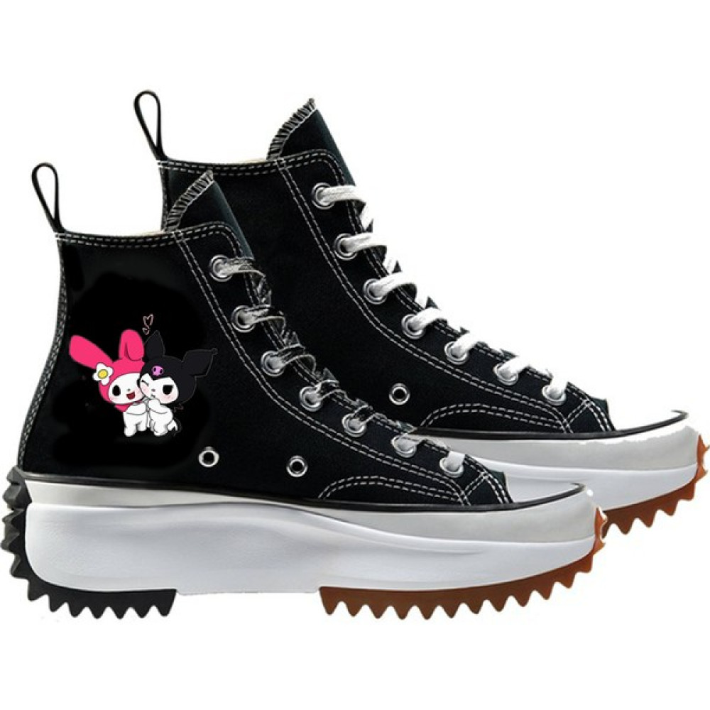 Artdesign Kuromi And My Melody Tasarım Runstar Canvas Sneaker Ayakkabı Kadın Günlük Ayakkabıları Fiyatı