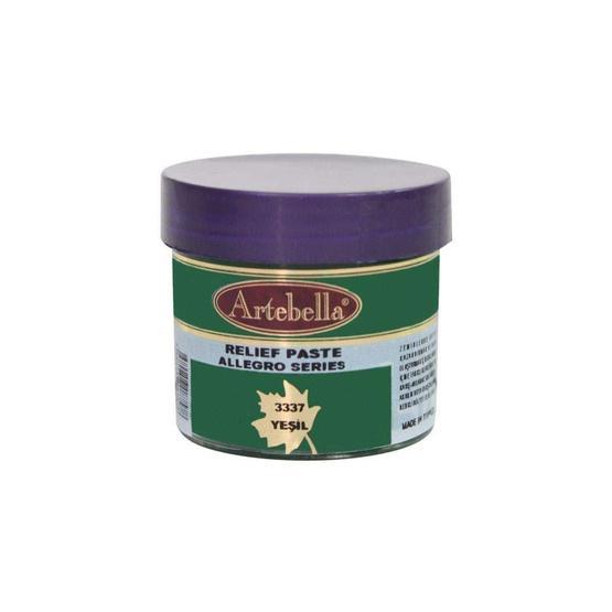 Artebella 333750 Yeşil 50 cc Allegro Rölyef Pasta