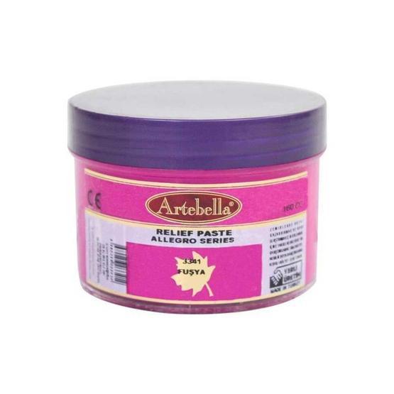 Artebella 3341 Fuşya 160 cc Allegro Rölyef Pasta