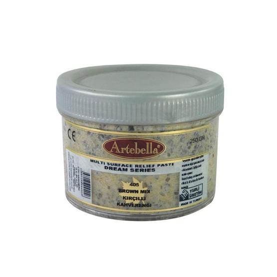 Artebella Dream 405 Kahve 250 gr Multi Surface Rölyef Pastası Rölyef Pasta Fiyatı