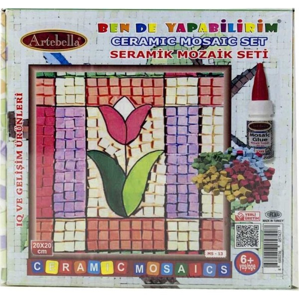 Artebella Lale Seramik Mozaik Set 20 x 20 cm Sanatsal Malzemeler Fiyatı