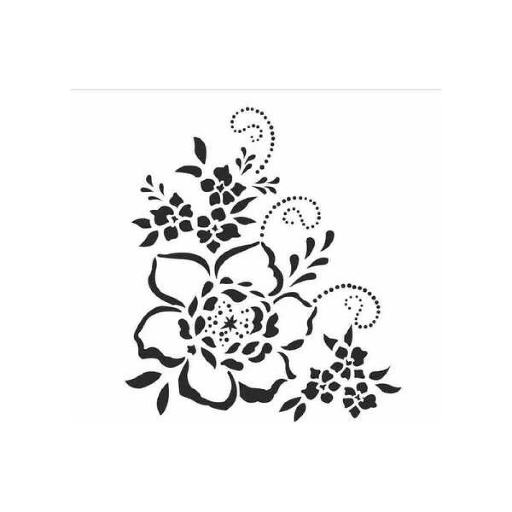 Artebella Model No: C-48 Stencil Şablon 15 x 20 cm Yardımcı Malzeme Fiyatı