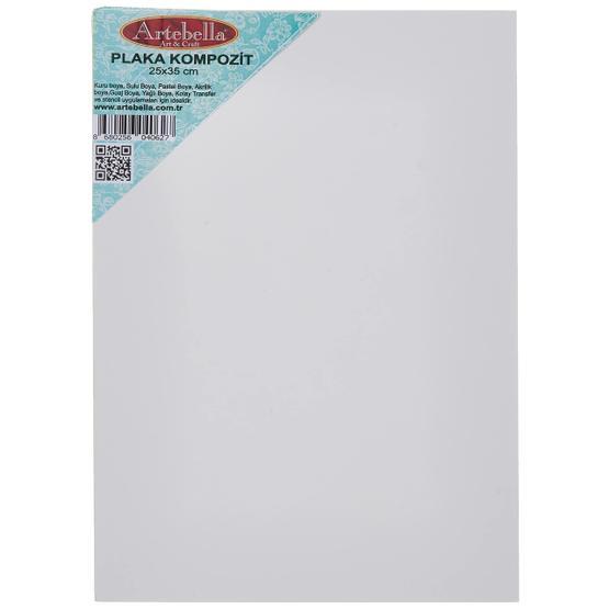Artebella Plaka 25x35 cm Tuval Kompozit