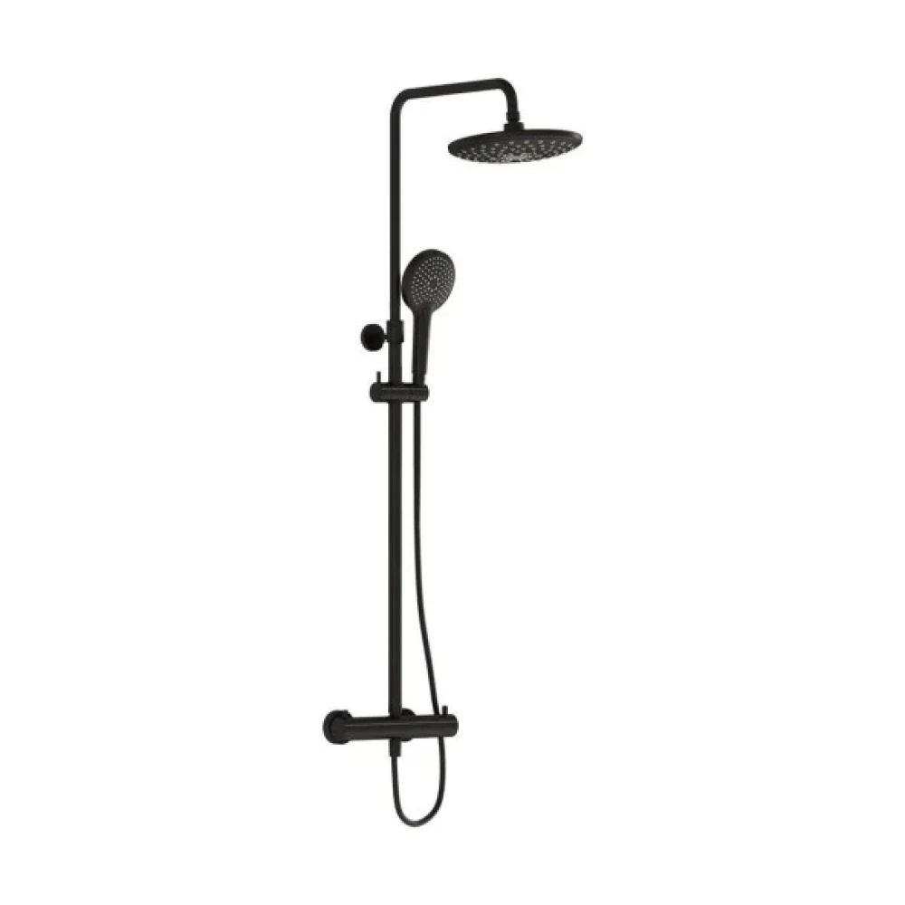 Artema Aquaheat Bliss 240 2F Termostatik Dus Sistemi Mat Siyah A4720536 Duş Seti Fiyatı