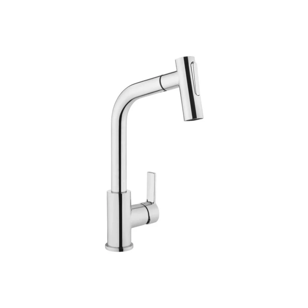Artema Maestro A42146 Pull-Out Eviye Mutfak Bataryası, Krom Eviyeler Fiyatı