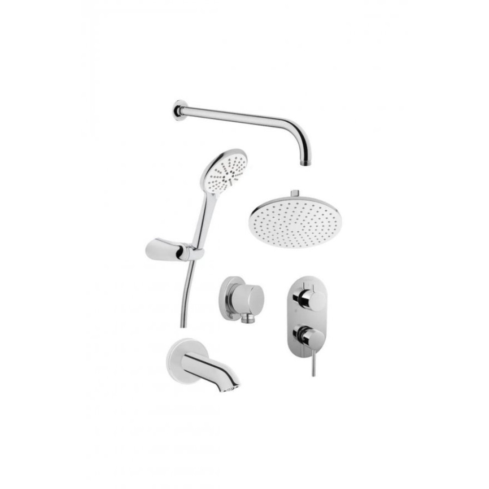 Artema Minimax S Ankastre Banyo Seti Snow 3F(21D) Duş Seti Fiyatı