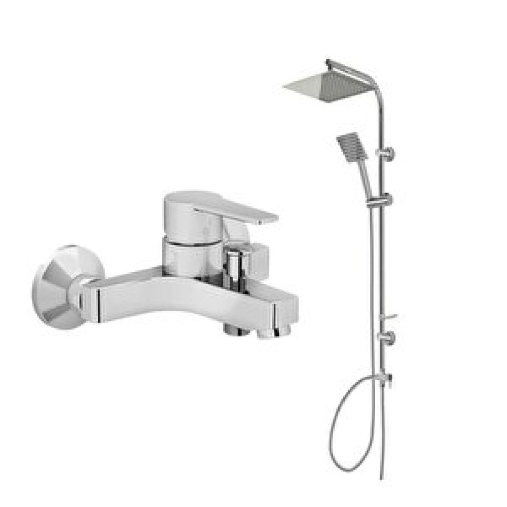 Artema Nora S Banyo Batarya Monavit Krom Tepe Duş Seti Mvt3045 Bataryalar Fiyatı