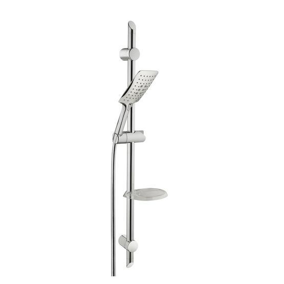 Artema Shine Square A45630STA 3f Sürgülü El Duşu Takımı, Krom