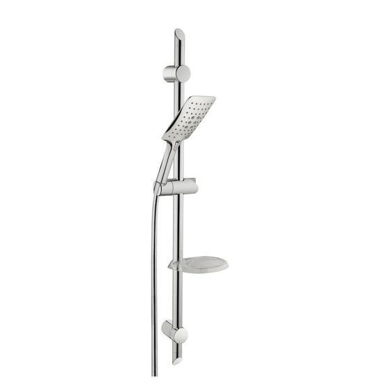 Artema Shine Square A45630STA 3f Sürgülü El Duşu Takımı, Krom